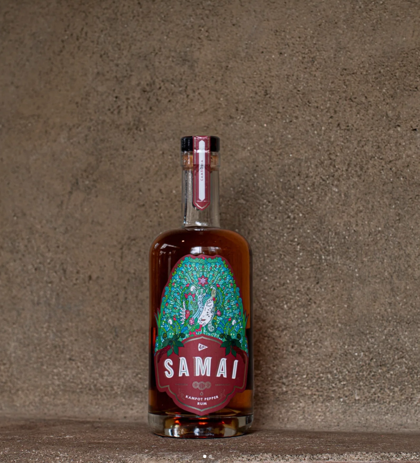 SAMAI × 4P's カンポットペッパーラム酒